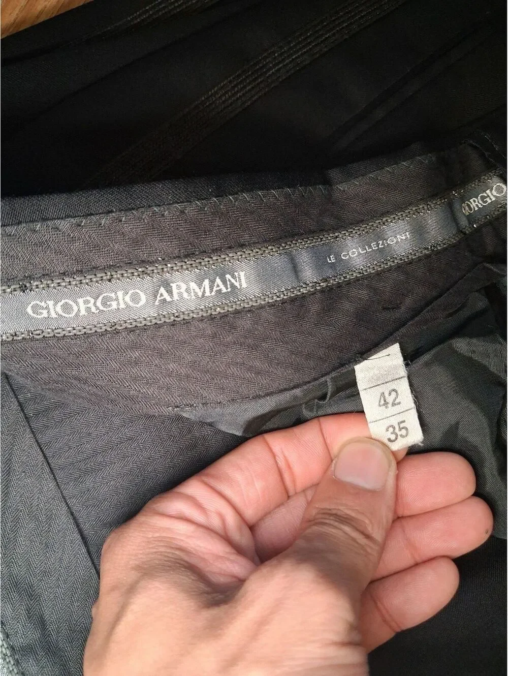 Giorgio Armani Black Men's Tuxedo Jacket and Pants